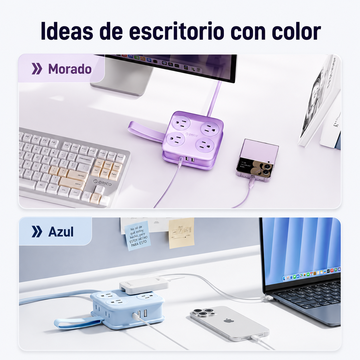 Multitoma Electrica Extension Regleta  11 en 1 Enrollable