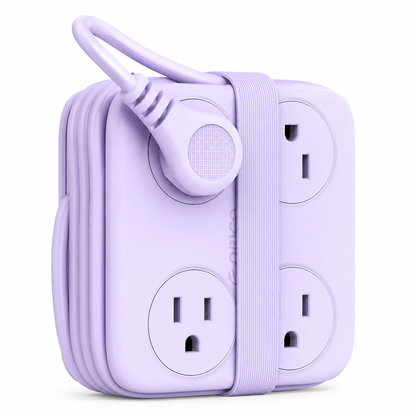 Multitoma Electrica Extension Regleta  11 en 1 Enrollable