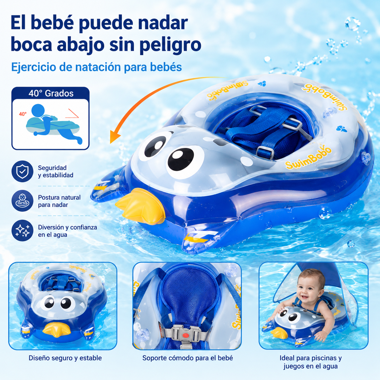 Flotador para Bebé de 3 a 36 Meses