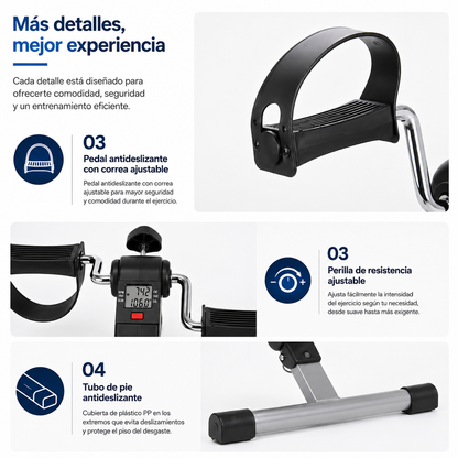 Mini Bicicleta Estática Portátil Pedal